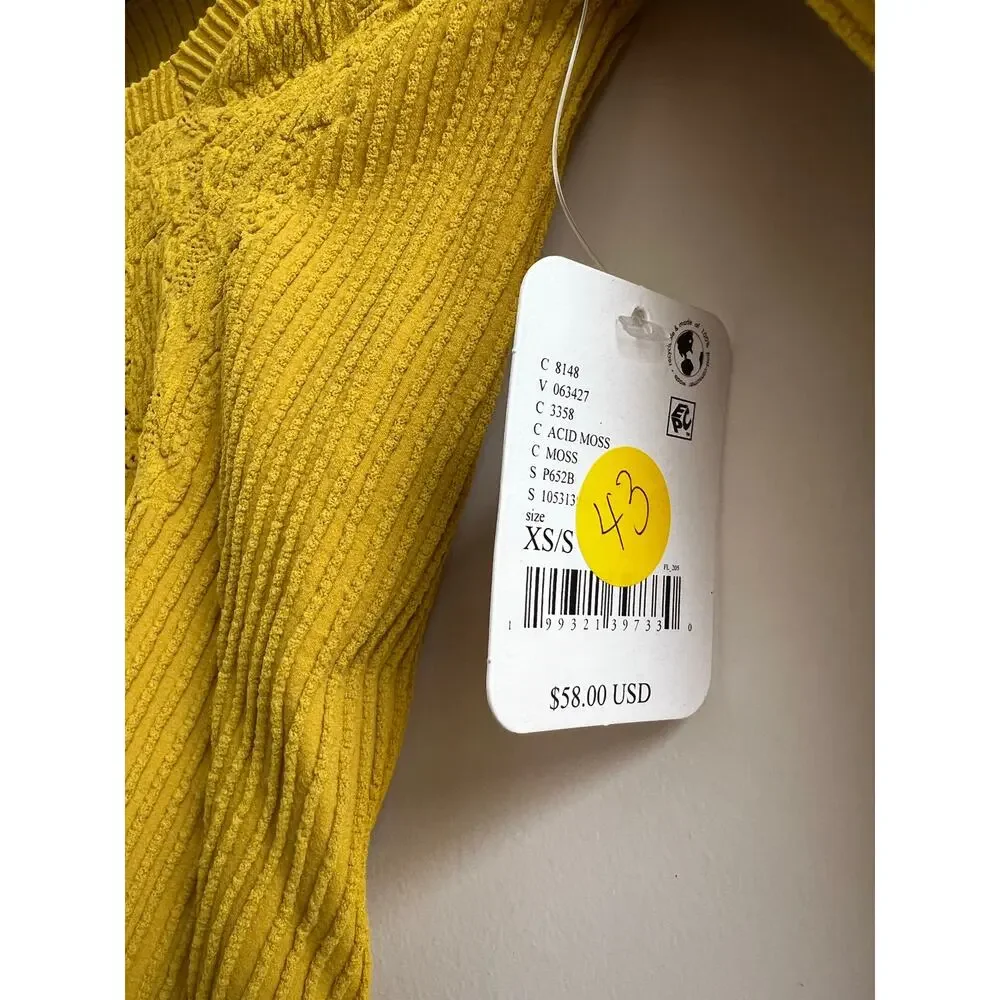 NWT New dynamic duo long sleeve free people